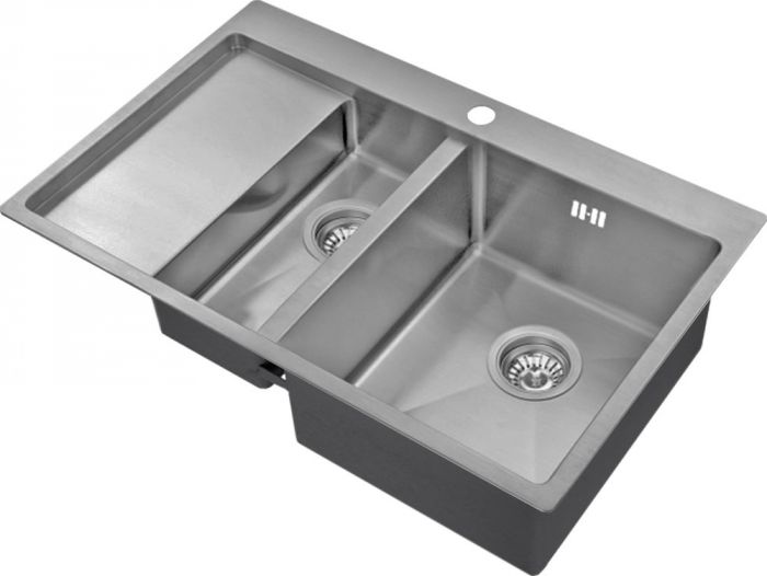 Кухонная мойка Zorg Inox R 5178-2-R, сталь