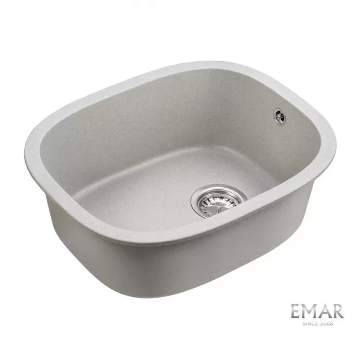 Кухонная мойка Emar Quartz EMQ-1560.P Барит бежевый