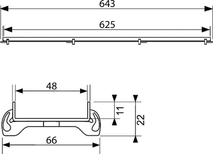 Решётка Tece TECEdrainline Plate 6 007 70 70 см под плитку