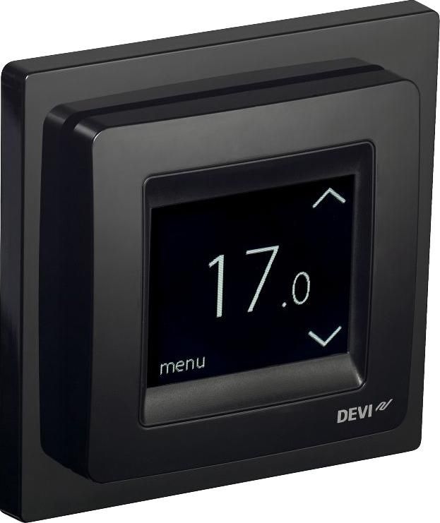 Терморегулятор Devi Touch black