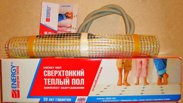 Тёплый пол Energy Mat 214-340