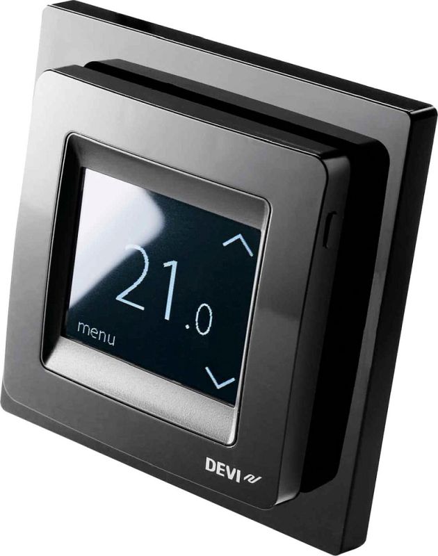 Терморегулятор Devi Touch black