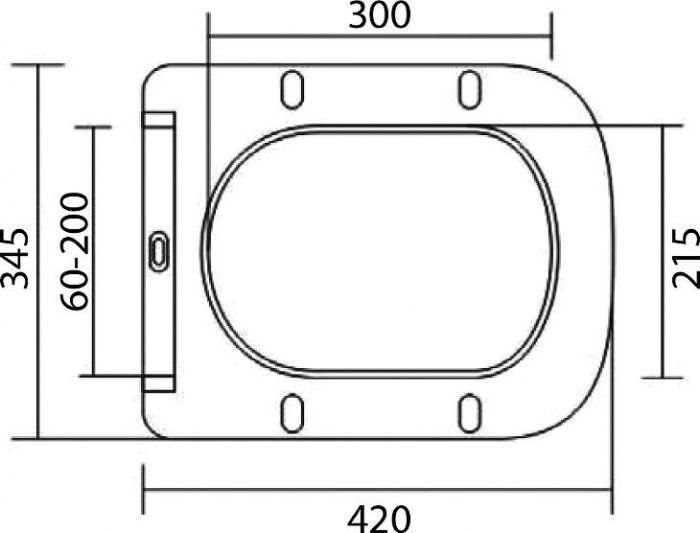 Подвесной унитаз BelBagno Due BB3103CHR/SC, белый