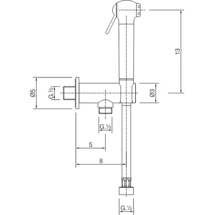 Душевая лейка Cisal Shower SC00791024