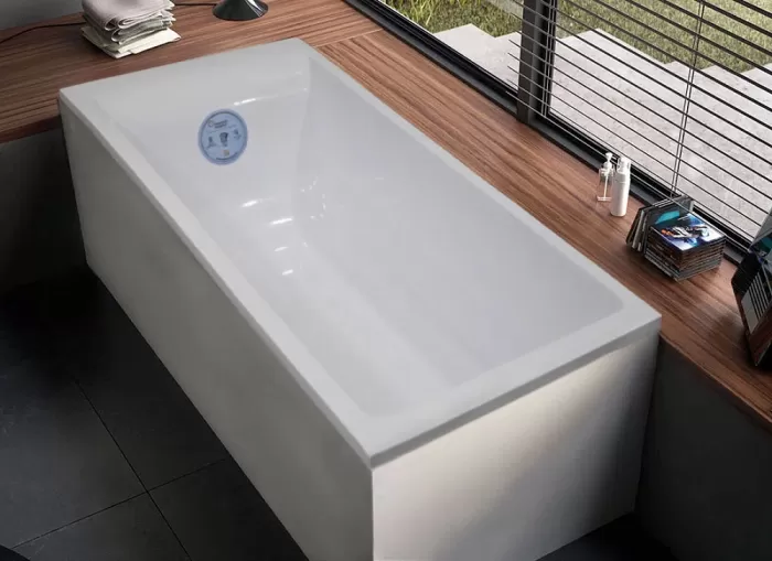 Ванна из искуственного камня Marmo Bagno Алесса 170х70 MB-ALN170-70 белый