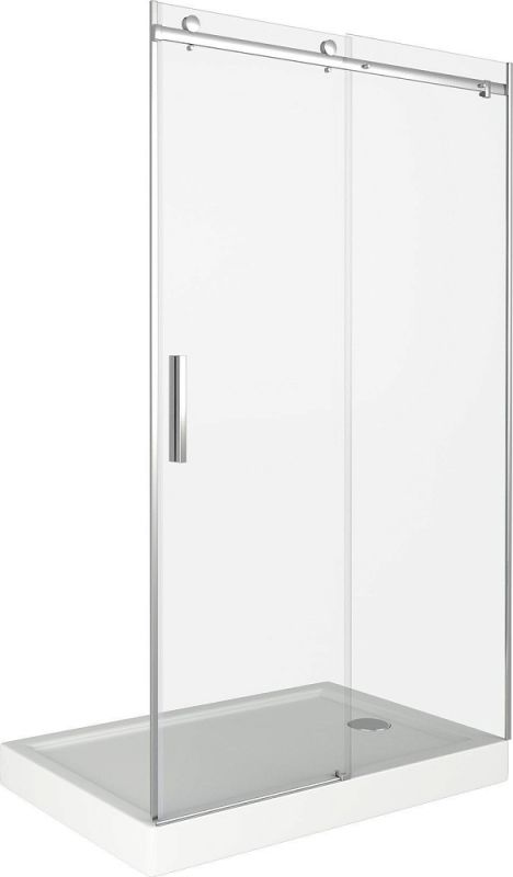 Душевая дверь в нишу 140 см Good Door Galaxy WTW-140-C-CH ГЛ00010 стекло прозрачное