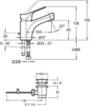 Комплект смесителей Jacob Delafon Brive E78121-CP