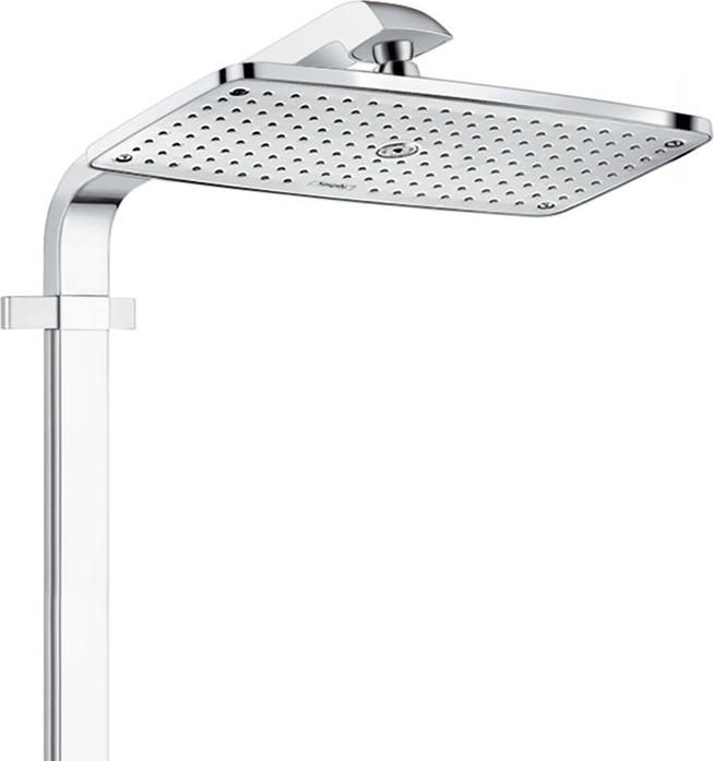 Душевая система Hansgrohe Raindance E 27288400 с термостатом, белый/хром