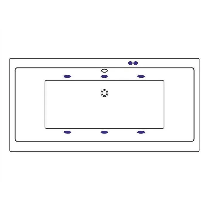 Акриловая ванна Excellent Pryzmat 160х75 WAEX.PRY16S.SOFT.GL золото, белый