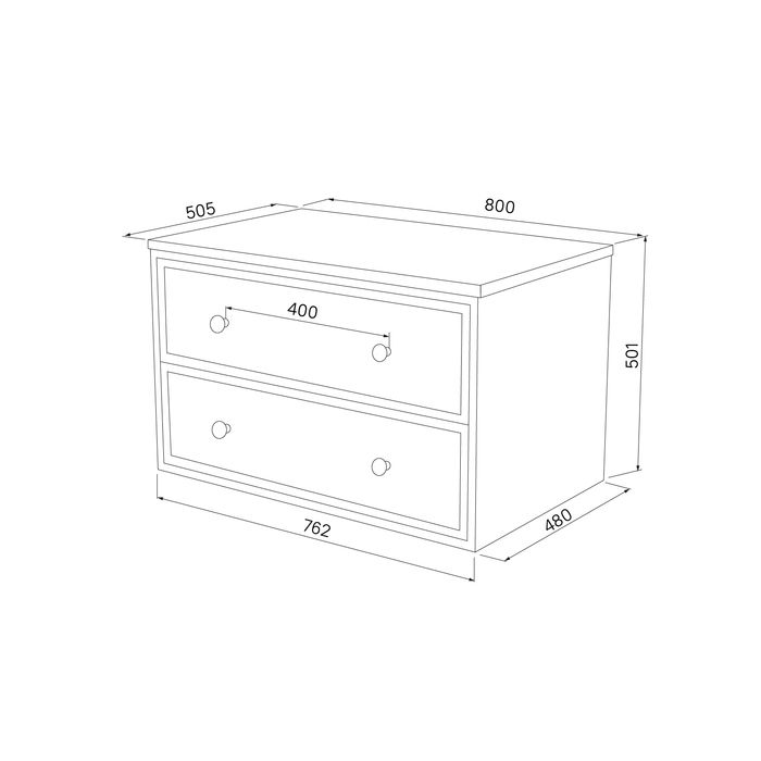 Тумба для ванной Iddis Torr TOR80WMi95K