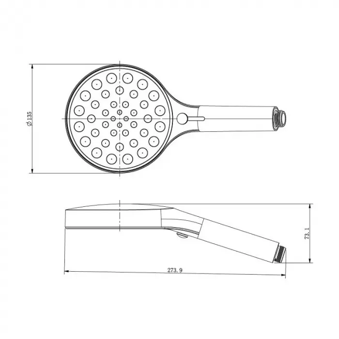 Душевая система Vincea Inspire VSFW-3I22MT3RGM серый