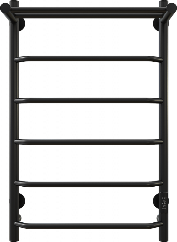 Полотенцесушитель электрический Ewrika Сафо FT 80х50, с полкой, черный