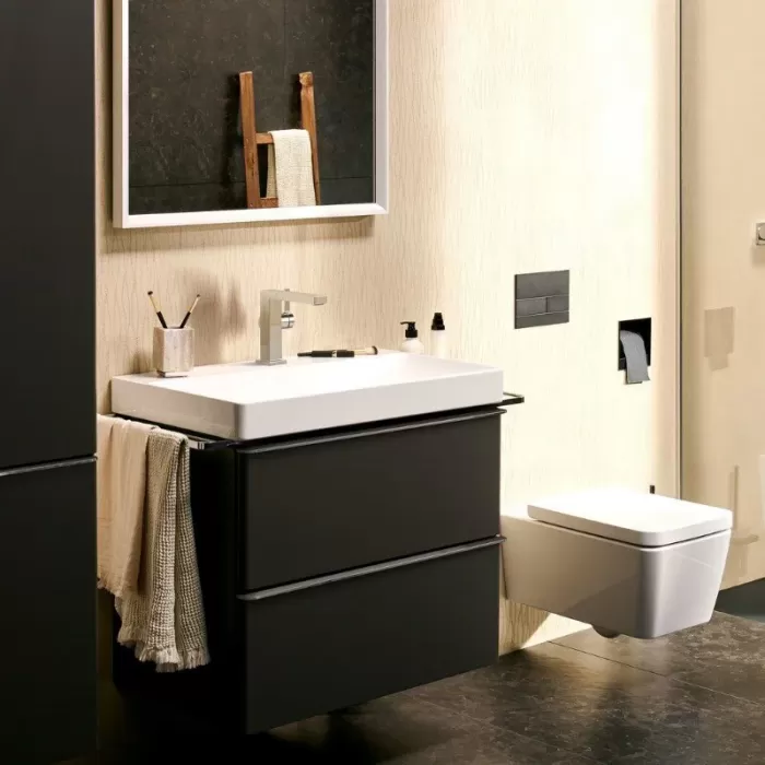 Смеситель для раковины Hansgrohe Tecturis E 73020000 хром