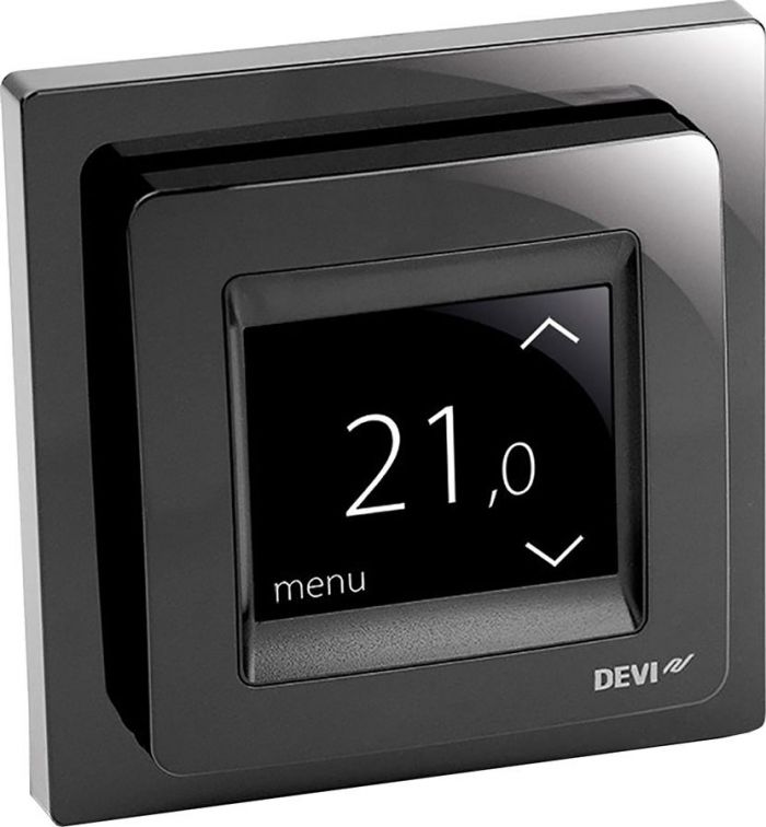 Терморегулятор Devi Touch black